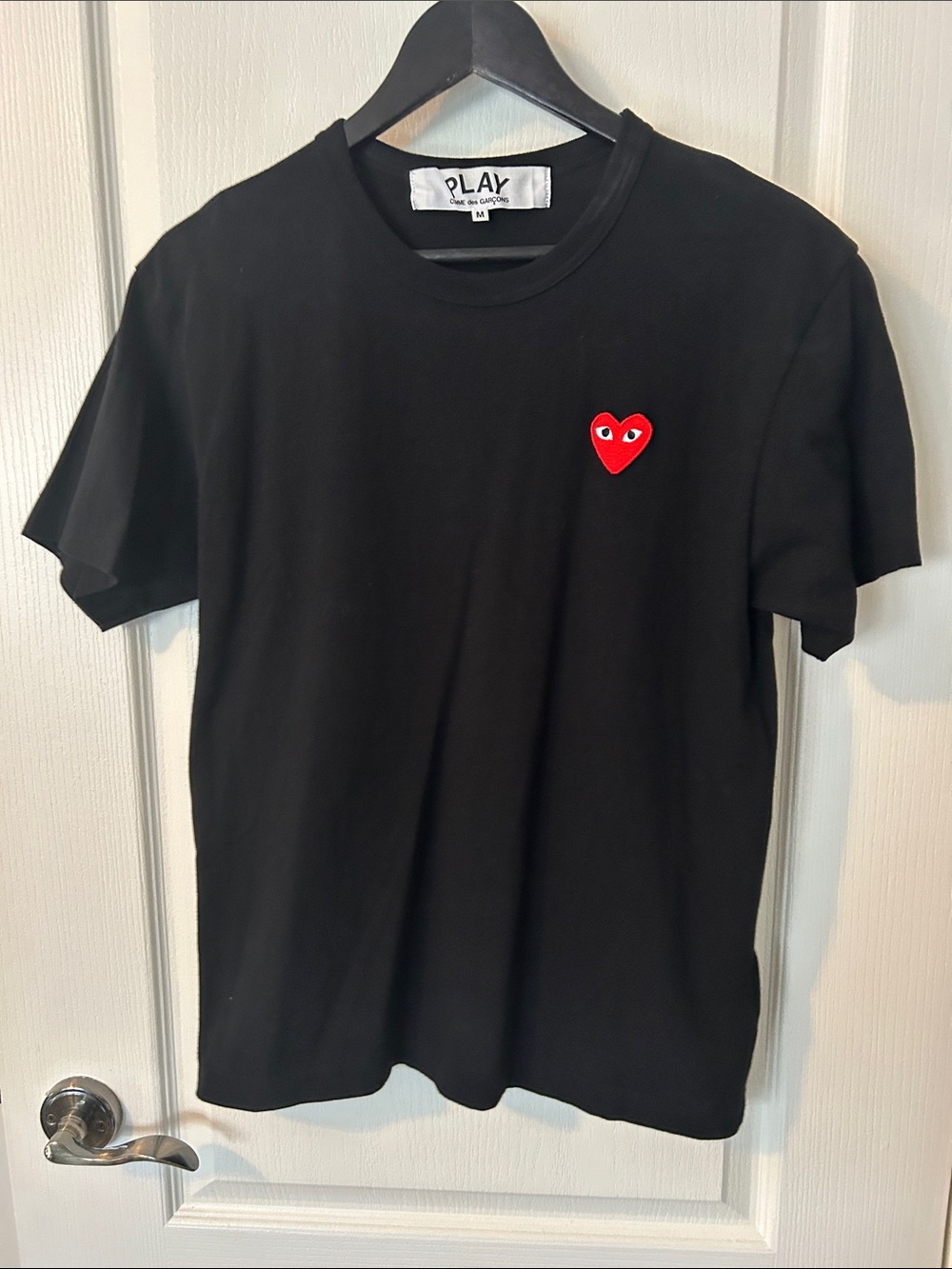 Comme des Garçons Play Black Crewneck T-Shirt